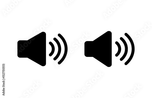 Speaker icon vector illustration. volume sign and symbol. loudspeaker icon. sound symbol