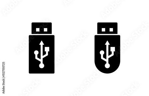 Usb icon vector illustration. Flash disk sign and symbol. flash drive sign.