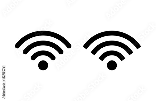Wifi icon vector illustration. signal sign and symbol. Wireless  icon