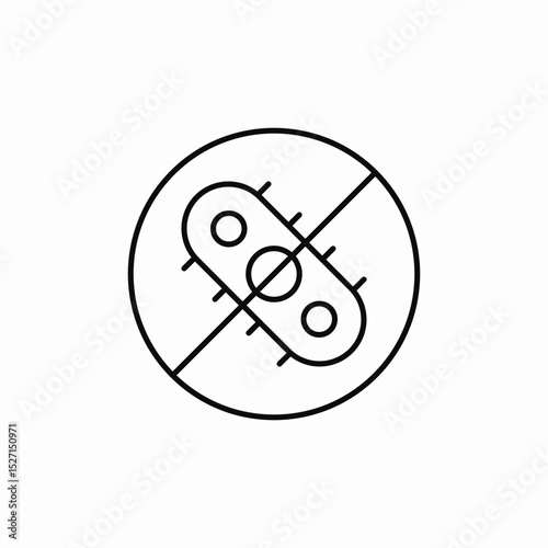 microbe removal icon sign vector