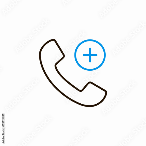 new call icon sign vector