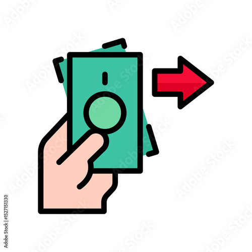 Payment lineal color icon