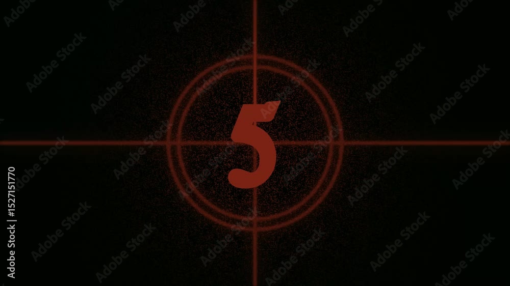 Countdown timer with circle indicator for 10 seconds. 10 to 0 animation countdown. 4k video, circle countdown timer animation on