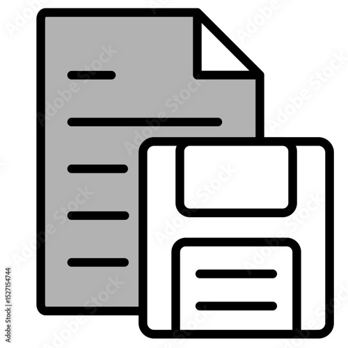 イラストアイコン素材：ファイル関係