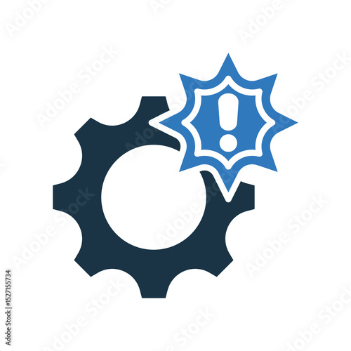 Damage mixed color icon