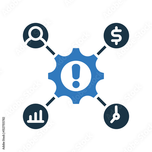 Impact mixed color icon