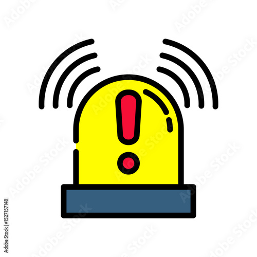 Emergency lineal color icon