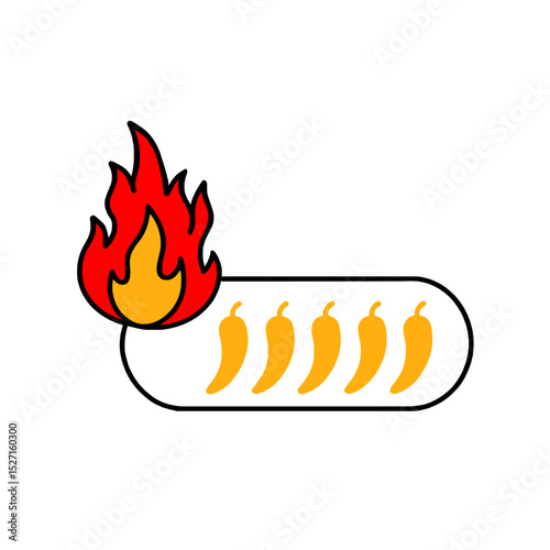 Chili spiciness level Zero