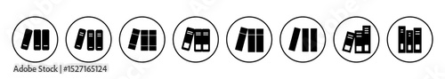 Library icon vector. education icon vector