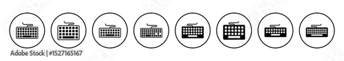 Keyboard icon vector. keyboard vector symbol