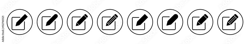 Edit icon vector. edit document icon. edit text icon. pencil. sign up Edit icon vector. edit document icon. edit text icon. pencil. sign up