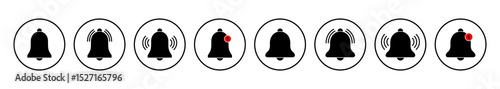 Bell Icon vector. Notification icon for your web site design