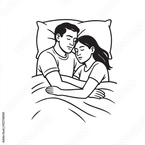 sleeping person