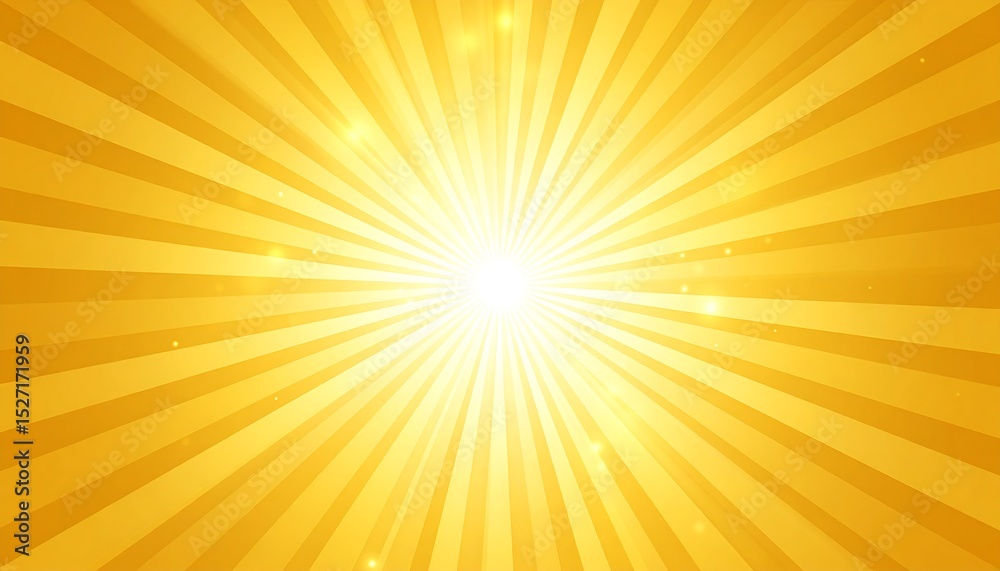 custom made wallpaper toronto digitalRadiant yellow sunburst (1)
