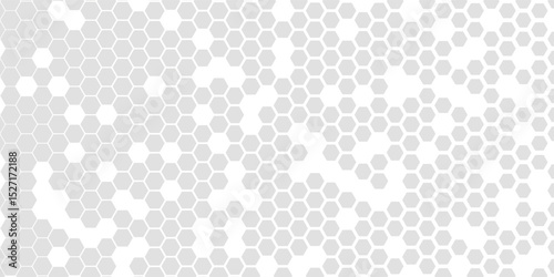 Abstract cube hexagon shape background. Vector banner design. Geometric abstract background with simple hexagonal elements.