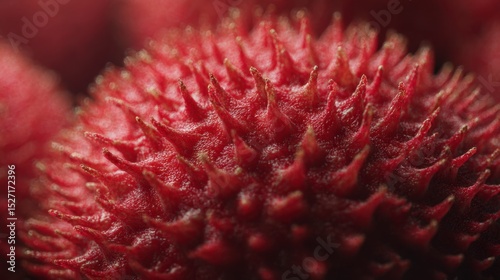 Lychee fruit close up