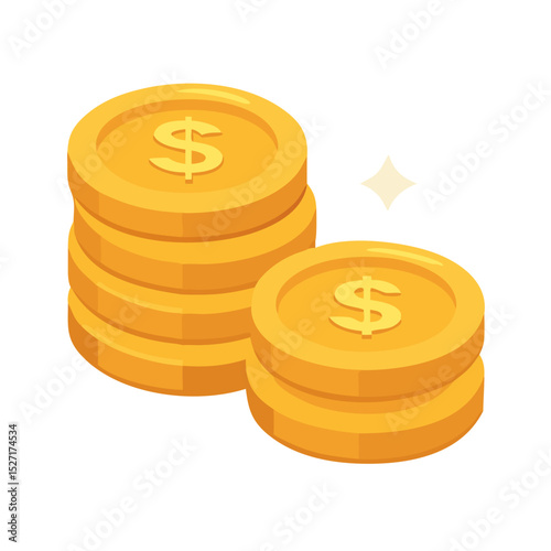 stack of coins