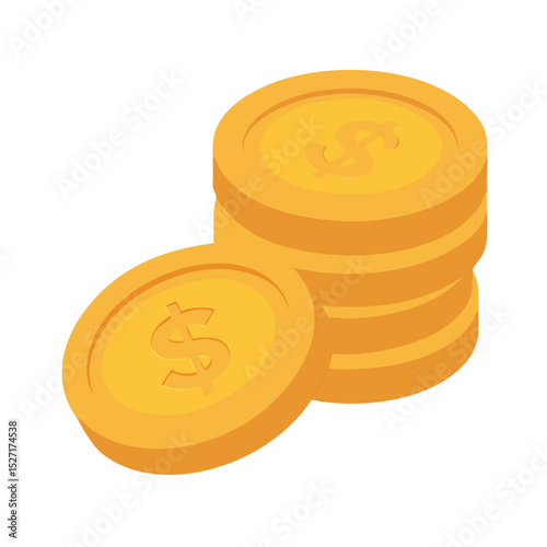 stack of coins