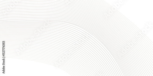 Abstract wave element for design. Digital frequency track equalizer. Stylized line art background. Vector illustration. Wave with lines created using blend tool. Curved wavy line, smooth stripe.