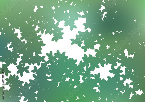 木漏れ日　グラデ　背景　夏
