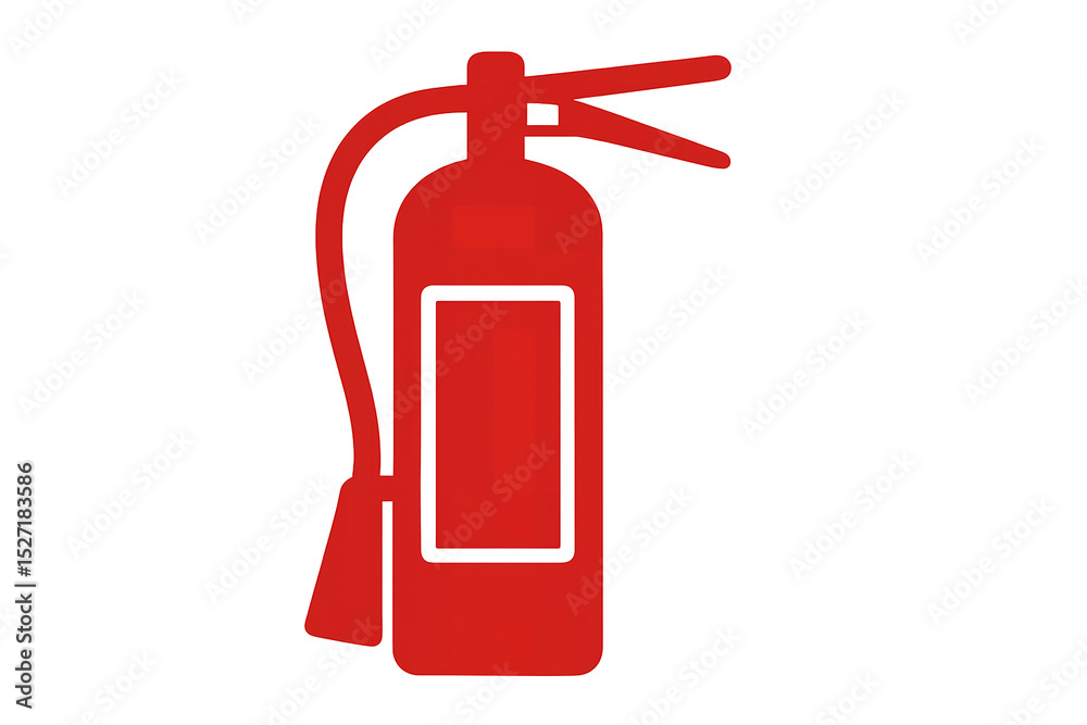 Obraz premium fire extinguisher isolated on white