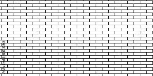 Vector empty stucco masonry pavement floor and wall limestone brickwork concrete texture. Urban white, black line cement rough row wallpaper abstract background.	
