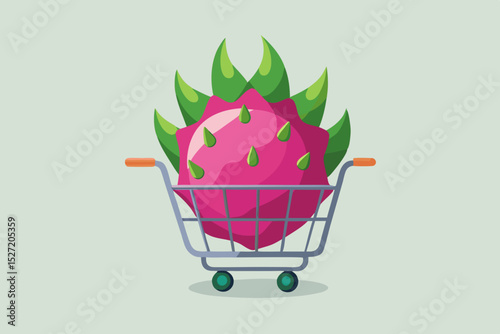 dragon fruit diagonal shape sharp leaves