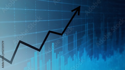Market growth analysis global business sector data visualization digital environment strategic perspective economic trends