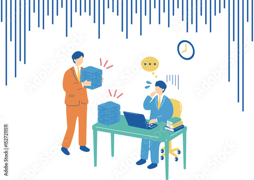 パワーハラスメント　イラスト