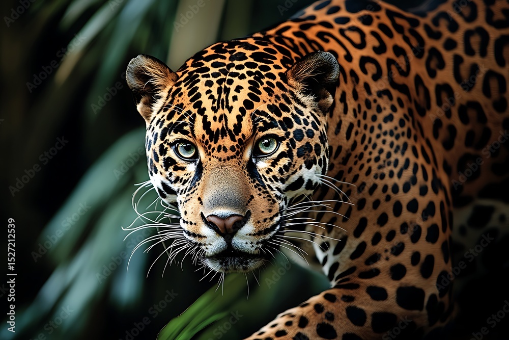 Obraz premium close up of a leopard