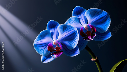 Elegance in Bloom: The Beauty of Blue Orchids