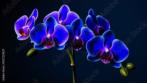 Elegance in Bloom: The Beauty of Blue Orchids