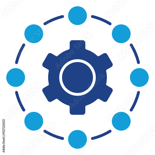 Operations Dual Tone Icon Element For Design