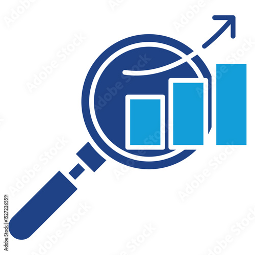 Benchmark Dual Tone Icon Element For Design