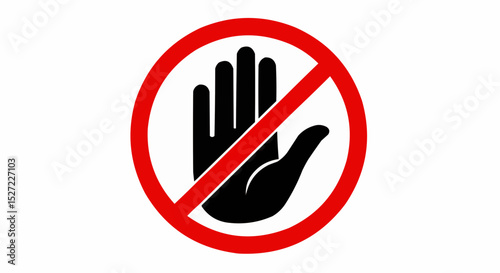 No smoking no entry no dogs warning signs illustration