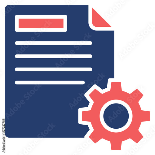File Management mixed color icon