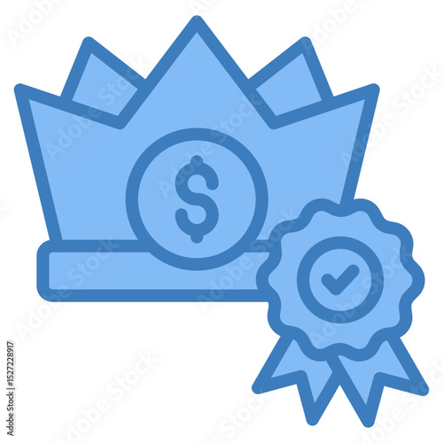 Royalty Icon Element For Design