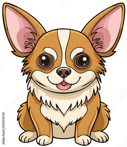 Friendly Chihuahua Illustration