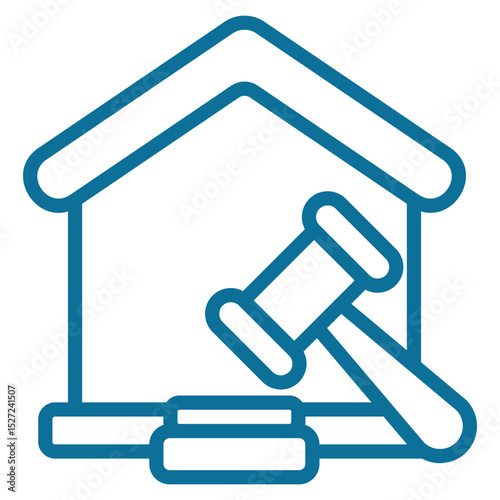 Litigation Icon Element For Design