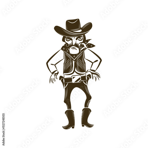 COW Boy Vector