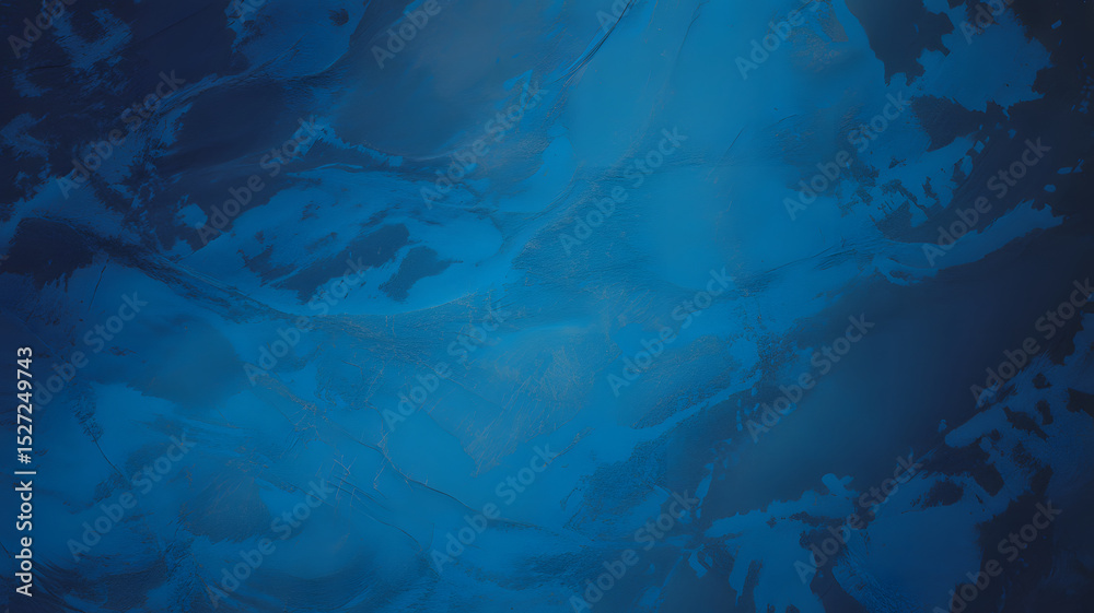 Fototapeta premium An abstract image featuring a blend of dark and light blue colors with cloud like formations visible