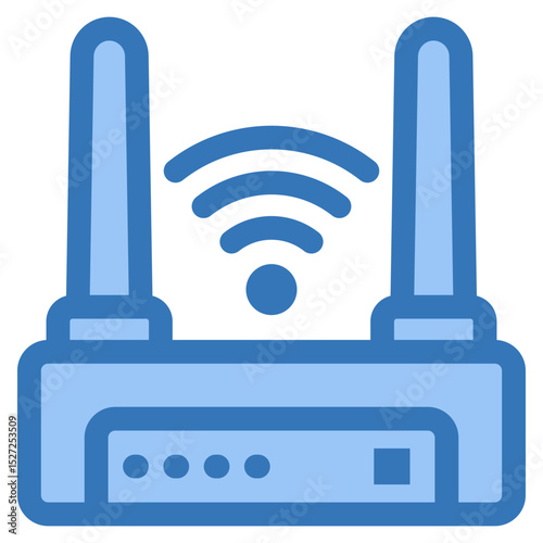 Router Icon Element For Design