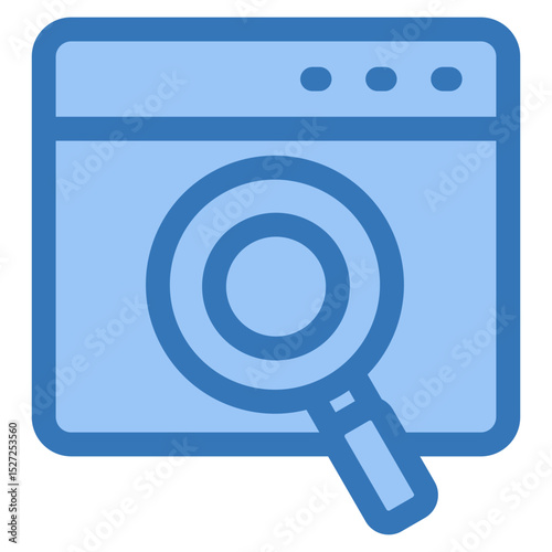 Search Engine Icon Element For Design