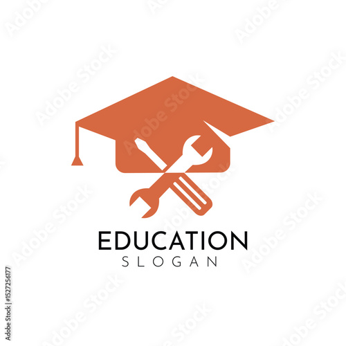 education, learning, servicing, engineering teaching, caoching, study logo