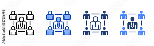 Group icon sheet multiple style collection