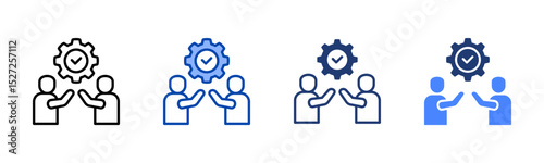 Support icon sheet multiple style collection