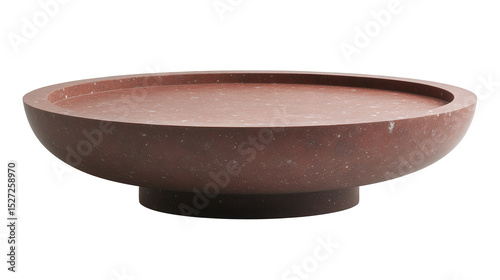 A close-up view of a decorative ceramic bowl PNG transparent background