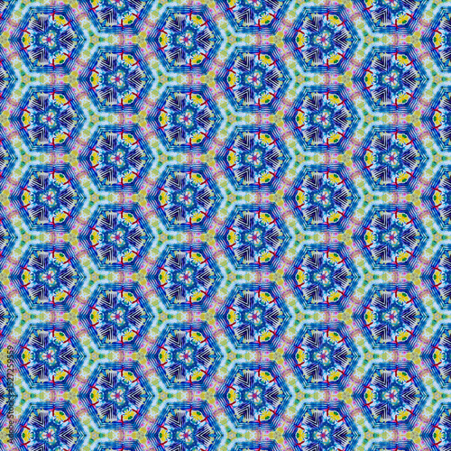 very elegant and beautiful multicolor abstract seamless pattern
