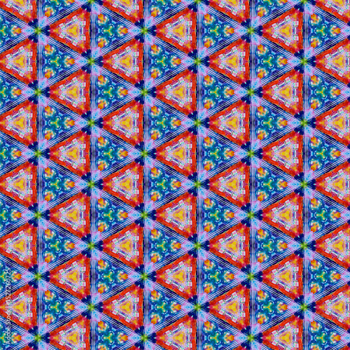 very elegant and beautiful multicolor abstract seamless pattern