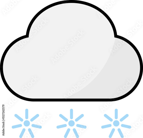 Weather Filled Line Icon Element